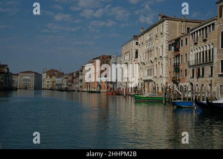 Vedute di Venezia durante il blocco causato dalla malattia di cioronavirus Foto Stock