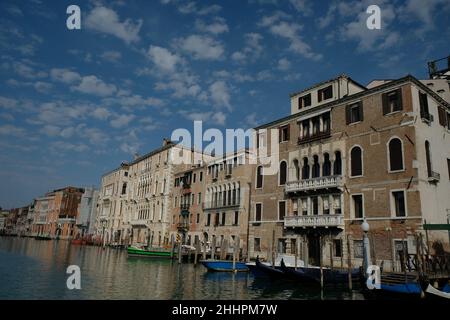 Vedute di Venezia durante il blocco causato dalla malattia di cioronavirus Foto Stock