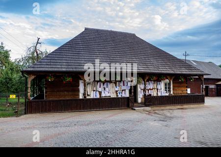 Il mercato turistico di Humor in Romania Foto Stock