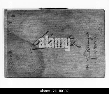 Sketchbook di Noank e Lyme, Connecticut soggetti Henry Ward Ranger American questo sketchbook contiene trentuno disegni non trattati in grafite e inchiostro di Noank e Lyme, Connecticut subjects.Incominciando nel 1899, Ranger divenne un membro leader della colonia di artisti a Old Lyme, Connecticut, Dove un gruppo di pittori influenzati dagli stili Barbizon e impressionisti si radunarono in estate nella casa di Florence Griswold. Ranger in seguito acquistò una casa di campagna a Noank, a Long Island Sound, vicino a New London, Connecticut, e fece molto del suo schizzo lì. Sketchbook di Noank e Lyme, Connecti Foto Stock