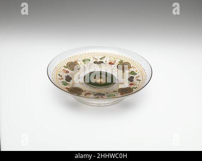 Tazza metà 16th secolo Italiano, Venezia (Murano). Tazza 201672 Foto Stock