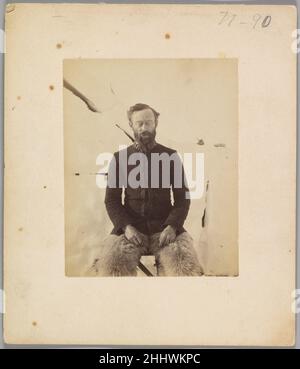 [Autoritratto] 1893–95 Robert E. Peary American. [Autoritratto] 285978 Foto Stock