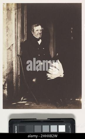 Field Marshall Lord Raglan, Crimea 1855 Roger Fenton British. Field Marshall Lord Raglan, Crimea 631028 Foto Stock