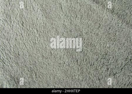Tessuto verde kaki tessuto morbido materiale texture sfondo Foto Stock