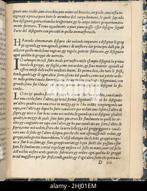 Articolo di recami, pagina 27 (recto) 1530 Giovanni Antonio Tagliente italiano scritto da Giovanni Antonio Tagliente, italiano, Venezia ca. 1465-1527 Venezia, edito da Giovanantonio e i fratelli da Sabbio Venezia. Osservazioni conclusive (continua) con lettere iniziali più grandi e in grassetto all'inizio di ogni nuova sezione. Pagina 27 (recto) 357722 Foto Stock