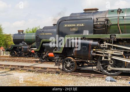 Stem ;locomotive al Museo ferroviario di York nel 2008 Foto Stock