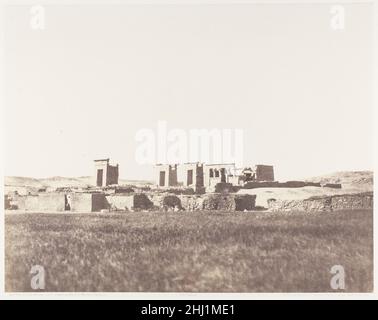 Débôd (Parembole), Vue Générale des Ruines 1851–52, stampato 1853–54 Félix Teynard Francese. Débôd (Parembole), Vue Générale des Ruines 261899 Foto Stock