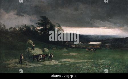 In avvicinamento a Storm 1880 William Keith. In avvicinamento a Storm 11289 Foto Stock