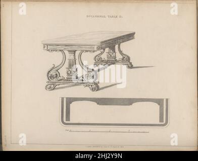 Il Cabinet-Maker e la Guida di Upholsterer: Essendo un disegno completo; in cui saranno compresi trattati su geometria e prospettiva, come applicabile ai rami di meccanica di cui sopra 1828 progettato e scritto da George Smith British. Il Cabinet-Maker e la Guida di Upholsterer: Essendo un disegno completo; in cui saranno compresi trattati su geometria e prospettiva, come applicabile ai rami di meccanica 357281 di cui sopra Foto Stock