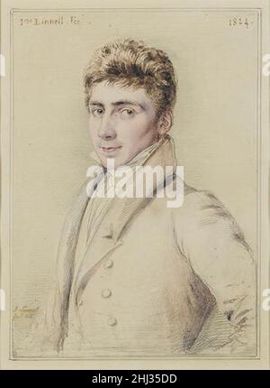 John Linnell (britannico, 1792-1882) Ritratto di Henry Sterry, 1824. Foto Stock