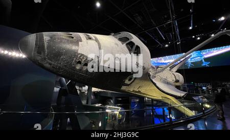 Kennedy Space Center Visitor Complex a Cape Canaveral, Florida, USA. Gennaio 21st, 2022 Foto Stock