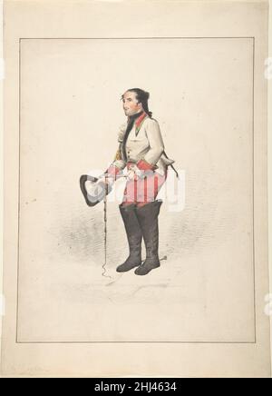 Costume design 18th–19th secolo Robert Dighton The Elder British. Disegno del costume 363296 Foto Stock