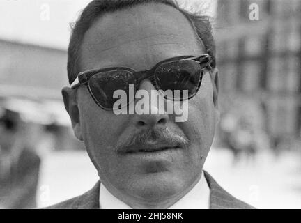 Tennessee Williams a Londra, giovedì 14th maggio 1959. Foto Stock