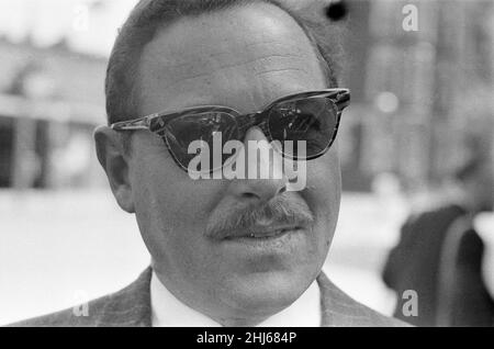 Tennessee Williams a Londra, giovedì 14th maggio 1959. Foto Stock