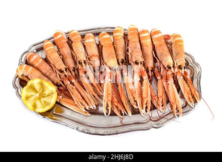 sgoustine fresche in studio Foto Stock