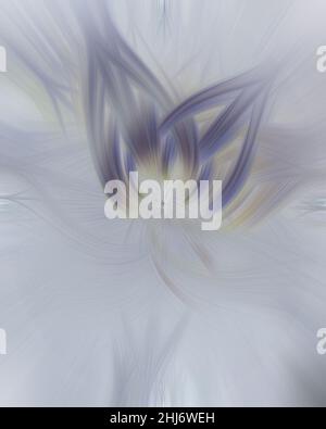 Bianco Abstract Twisted fibre ottiche textured fondo disegni Foto Stock