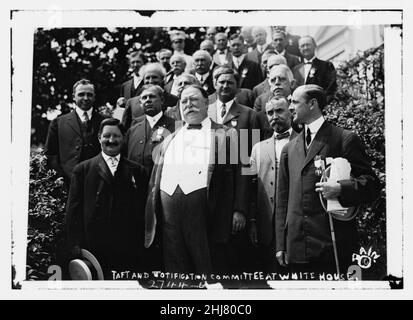 Taft e notifica Comm. a Wh. Casa Foto Stock