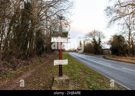 Louth in Lincolnshire, UK., Louth cartello di benvenuto welcom, gemellato con cartello, Louth UK, UK, England, Lincolnshire, Louth Lincolnshire, segno,benvenuto, Foto Stock