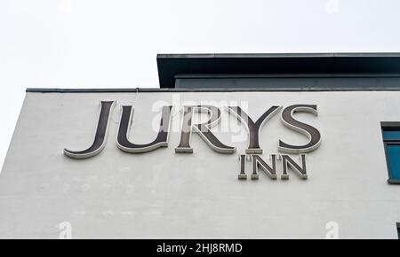 Jurys Inn hotel vicino Brighton Station Inghilterra Regno Unito Foto Stock