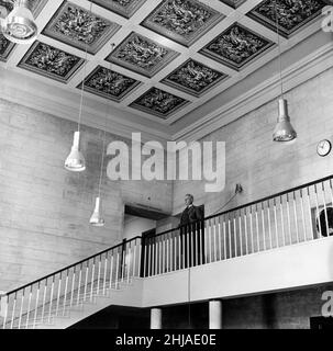 Aberystwyth, nuovo municipio, Cerediaion, Galles occidentale, 2nd maggio 1962. Foto Stock