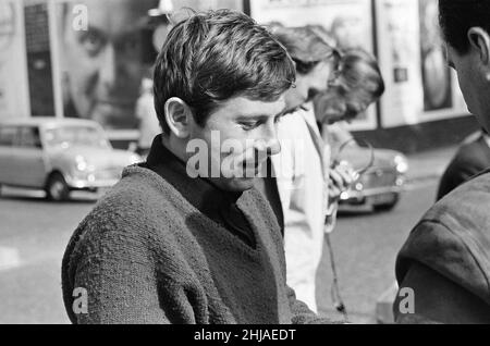 Roman Polanski, regista francese del film polacco nel Regno Unito che ha girato 1965 repulsione psicologica britannica dell'orrore, nella foto di Londra, venerdì 2nd ottobre 1964. Foto Stock
