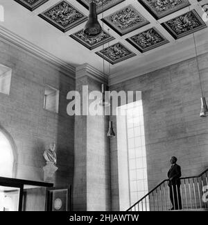 Aberystwyth, nuovo municipio, Cerediaion, Galles occidentale, 2nd maggio 1962. Foto Stock