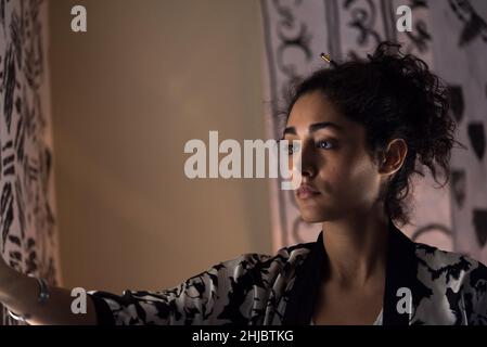 Paterson anno : 2016 USA / Francia / Germania Direttore : Jim Jarmusch Golshifteh Farahani Foto Stock