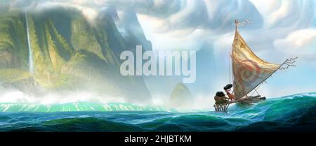 Moana anno : 2016 USA Direttore : John Musker, Ron Clements Animation Foto Stock