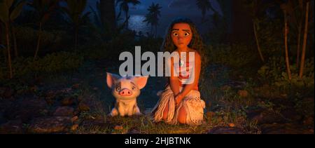 Moana anno : 2016 USA Direttore : John Musker, Ron Clements Animation Foto Stock