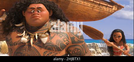 Moana anno : 2016 USA Direttore : John Musker, Ron Clements Animation Foto Stock