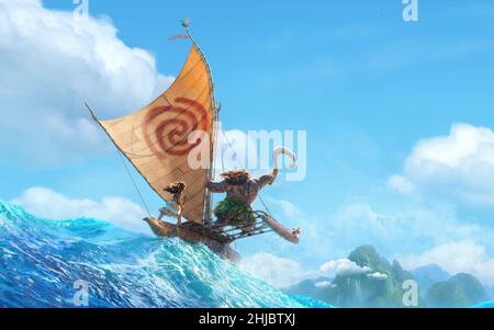 Moana anno : 2016 USA Direttore : John Musker, Ron Clements Animation Foto Stock