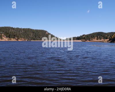 San Isabel Lake, Rye, Colorado- Foto Stock