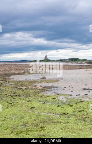 Saint-Vaast-la-Hougue in Normandia, il forte di la Hougue Foto Stock