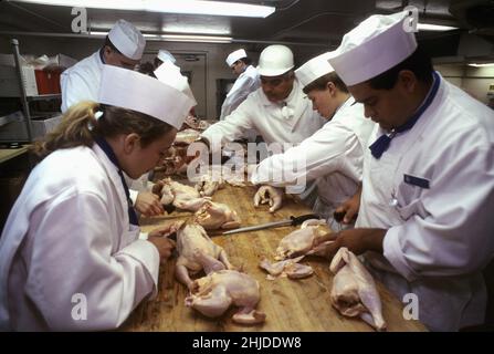 Etats unis universite Arts culinaires Providence rhode Island Foto Stock