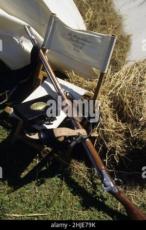 Ricostituzione guerra civile Foto Stock