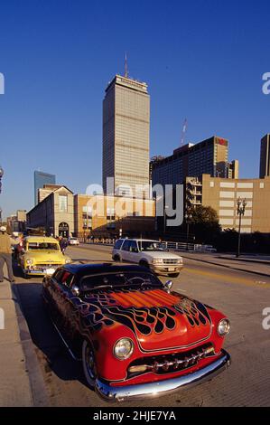 american car culture Boston massachusetts ICA Institut of Contemporary Arts Foto Stock