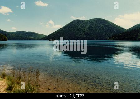 Copia scansionata della foto di archivio Giappone Paesaggio Foto Stock