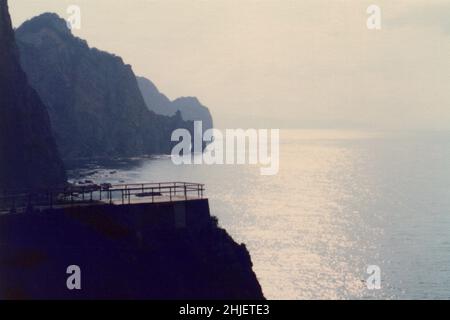 Nihonkai. Copia scansionata della foto di archivio Giappone Paesaggio Foto Stock