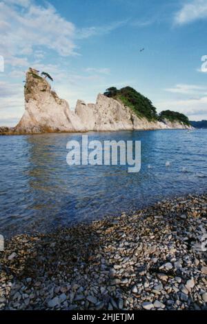 Copia scansionata della foto di archivio Giappone Paesaggio Foto Stock