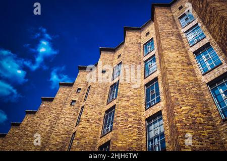 Das ehemalige Abspannwerk Scharnhorst a Berlino (Architekt Hans Heinrich Müller, 1927-1929) Foto Stock