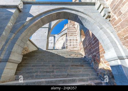 Sacra di San Michele antico monastero dell Italia settentrionale Foto