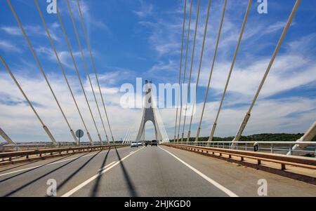 Ponte Sospeso, Portimão, Algarve Regione, Portogallo Foto Stock