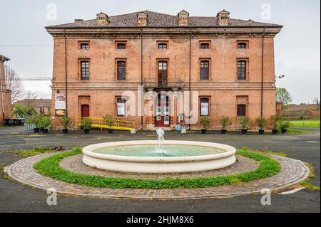 La Cittadella di Alessandria è una fortezza e cittadella di Alessandria, costruita nel 18th secolo dal Regno di Sardegna Foto Stock