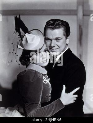 JUDY GARLAND e JACKIE COOPER in ZIEGFELD GIRL (1941), regia di ROBERT Z. LEONARD. Credito: M.G.M. / Album Foto Stock