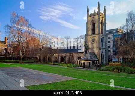 Regno Unito, West Yorkshire, Leeds, St John the Evangelist's Church Foto Stock