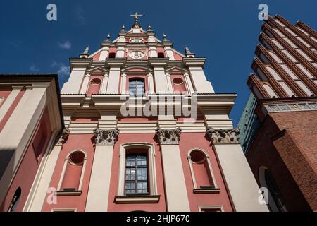 Chiesa Gesuita - Chiesa della graziosa Madre di Dio - Varsavia, Polonia Foto Stock