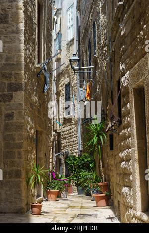 Bisceglie, città storica in provincia di Barletta Andria Trani, Puglia, Italia Foto Stock