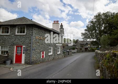 b5343 attraverso la cappella style langdale valle, lake district, cumbria, inghilterra, regno unito Foto Stock