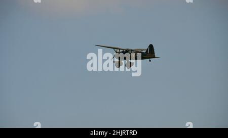 Westland Lysander a Duxford nel 2021 Foto Stock