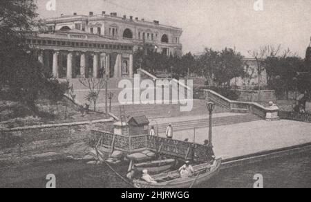 Allo sbarco di Grafski di Sevastopol. Crimea. Ucraina (1923) Foto Stock